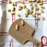 Homamade Pasta board cavatelli, cameo, 