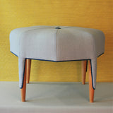 Octoman, ottoman, octopus, footstool, front view